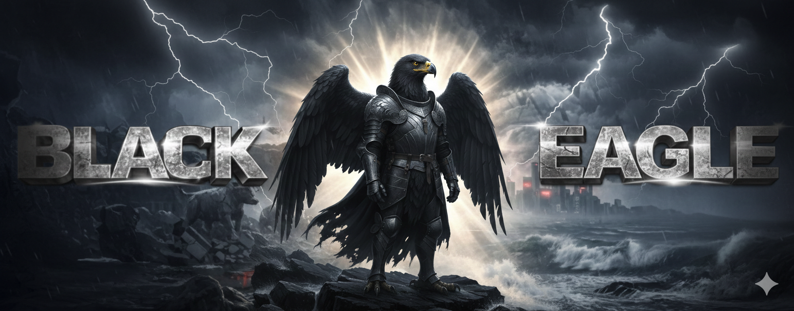 Black Eagle Banner